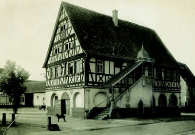 Das Rathaus von Schifferstadt 