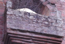 Burgruine Frankenstein, Kapellenerker, 2001 (Aufnahme: Uwe Welz)